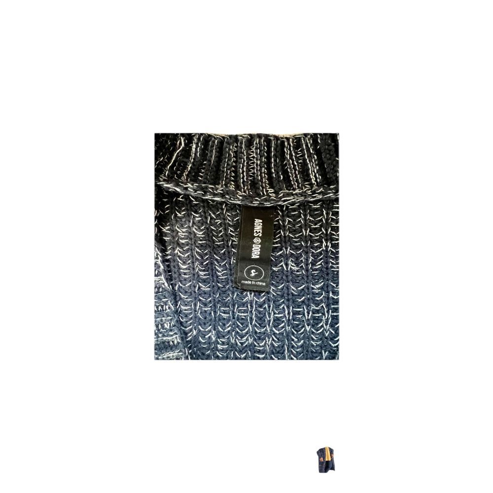 Agnes & Dora Dreamy Duster Blue Sweater Size Small - Picture 11 of 12